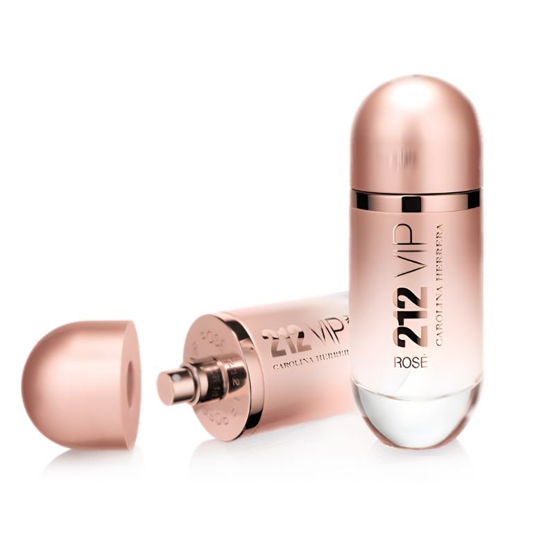 Perfume Carolina Herrera 212 vip rosé feminino eau de parfum - Imagem 3