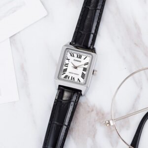 CASIO - Relógio de couro feminino Casio LTP-V007L-7B1UDF
