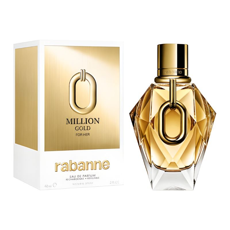 PACO RABANNE - Million Gold For Her Rabanne Eau de Parfum Refillable - Perfume Feminino - Imagem 2