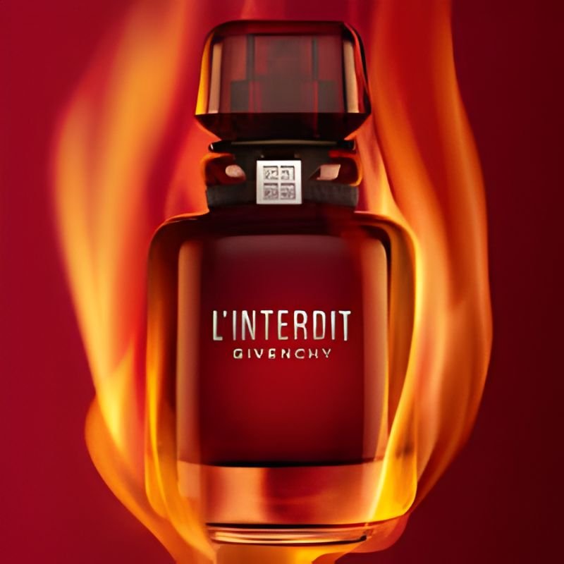 GIVENCHY - Eau de Parfum Feminino L'Interdit Rouge, Vermelho - Imagem 3