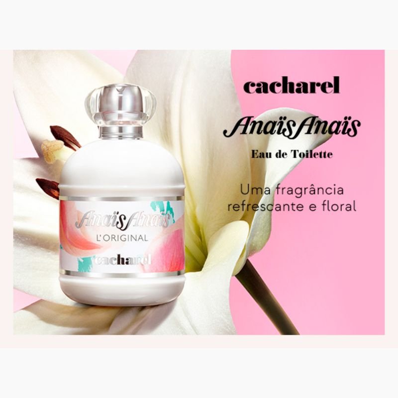 Perfume Cacharel Anaïs Anaïs L'Original Feminino Eau de Toilette - Imagem 2